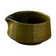 thumbnail image 2 of Cuenco de cerámica japonesa para matcha, vajilla para mezclar té de porcelana, hecho a mano Amarillo, 2 of 9