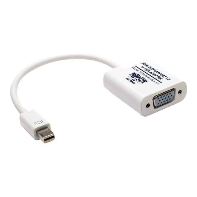 Tripp Lite(R) P137-06N-VGA-V2 6" Keyspan Mini DisplayPort(TM) 1.2 to VGA Active Adapter/Converter