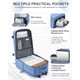thumbnail image 4 of Mochila de viaje coowoz grande impermeable para mujeres y hombres, 4 of 6