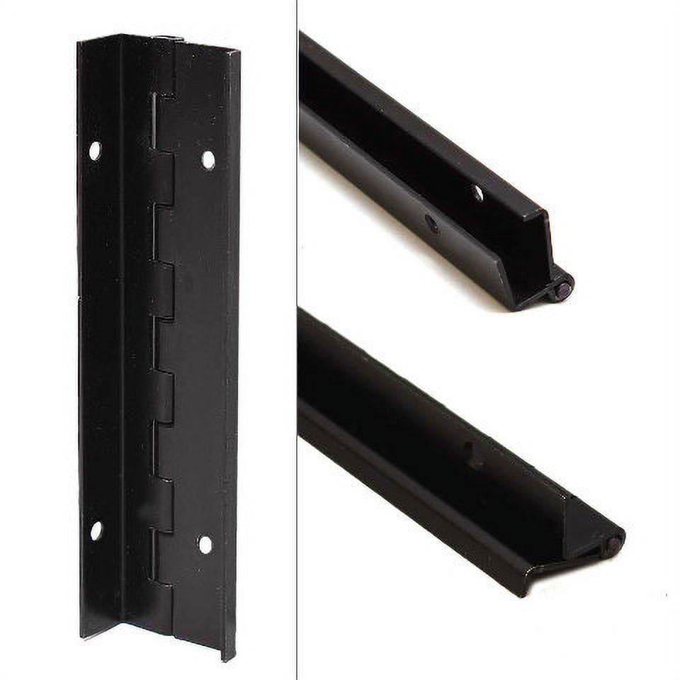 Fountain Boat Piano Hinge 5 1/2 x 1 3/8 Inch Black
