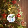 thumbnail image 3 of Adorno navideño de mano Grinch, colgante decorativo, decoraciones para árboles de Navidad inodoros de seguridad, 3 of 8