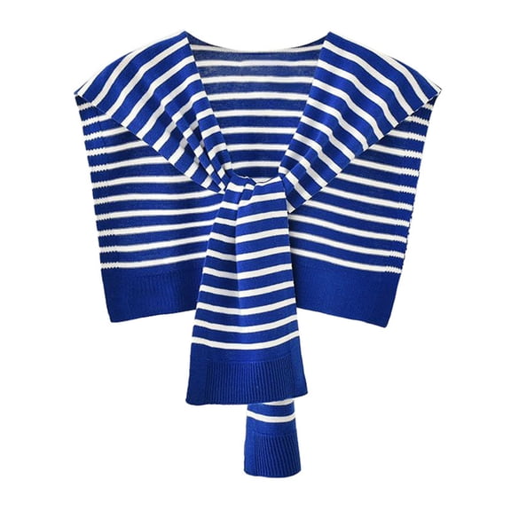Scarves for Women Lightweight Striped Knit Casual Shoulder Cardigan Shawl Wraps for Women