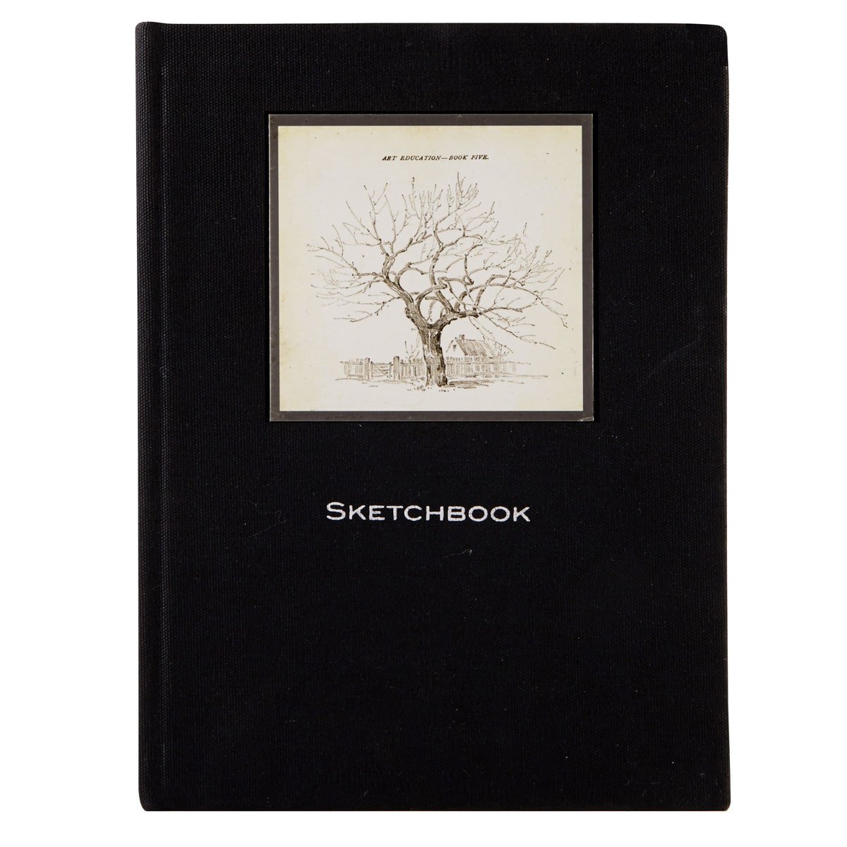 Artist s Loft Black Tree Hardbound Sketchbook - Acid Free and Smudge Resistant Paper Sketch Pad for Drawing Sketching Writing - Bulk 8 Pack