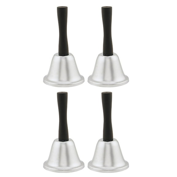 Hygloss Steel Hand Bell, Pack of 4