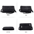thumbnail image 5 of Women's casual crossbody bag with soft and lightweight PU adjustable shoulder straps, 5 of 5