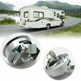 thumbnail image 3 of Boat Hatch Latch Pull Marine, Zinc Alloy Flush Mount Hatch Latch with Locking Door for Yacht Trailer Camper Deck Hatch Door Cabinet.., 3 of 3