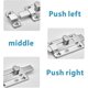thumbnail image 3 of Pernos para puertas, pestillos para puertas de seguridad de acero inoxidable de 2 x 4 pulgadas con tornillos para todo tipo de puertas interiores Crjjkoy, 3 of 4