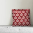 thumbnail image 3 of Creative Products Snowflake pattern 16x16 Spun Poly Pillow, 3 of 3
