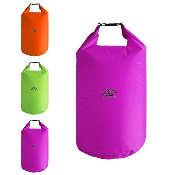 5L-70L Waterproof Dry Bag Pack Storage Sacks For Hiking Camping Kayaking Fishing Shiny Green 20L