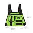 thumbnail image 3 of Bolsa De Pecho Molle Bolsas de chaleco casuales para hombres Bolsa de pecho masculina Oxford segura para viajes de senderismo (verde) Sywqhk Para Estrenar, 3 of 6