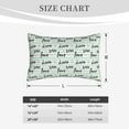 thumbnail image 4 of Salouo Love lettering Print Print Pillow Case Cover,Wrinkle-Free Bed Pillow Cover Pack of 1 Home Decor Fade-Resistant and Stain-Resistant ,Pillows Not Included-14"x20", 4 of 6