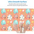 thumbnail image 5 of Happy Easter Day Colorful Eggs Gaming Mouse Pad Large Mouse Pad (31.5x11.8 Inch) Non-Slip Rubber Base Large Desk Mat Desk Protector for Home Office Gaming Work, 5 of 5