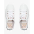 thumbnail image 4 of ROXY Womens Bayshore Plus Lace-Up Shoe White - ARJS600569-WHT WHITE, 4 of 4