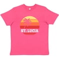 thumbnail image 3 of Inktastic St Lucia Vacation Travel Cruise Youth T-Shirt, 3 of 5