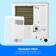 Midea 22 Pint Smart Dehumidifier, App & Voice Control, Covers 1,500 Sq. ft. New MAD22S1AWWT