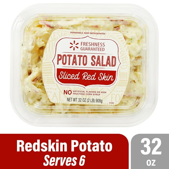 Freshness Guaranteed Premium Ready-to-Serve Redskin Potato Salad Family Tub, 32 oz (Refrigerated)