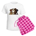 thumbnail image 5 of CafePress - Labradoodle Lover Women's Light Pajamas - Women's Short Sleeve Print T-Shirt and Pants Light Cotton Pajama Set, 5 of 7