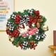 thumbnail image 4 of Guirnalda De Navidad Decoración Del Festival Adorno Puerta De Madera Y Tela Decoración Colgante Patrón De Coche Para La Decoración De La Ventana De Navidad Kearding HA020706-00, 4 of 6