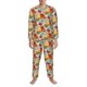 thumbnail image 3 of Balery Fall Maple Leaves Pijama para Hombre de Dos Piezas con Manga Larga, Conjunto de Dormir y Descanso Suave con Bolsillos-Large, 3 of 7