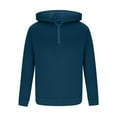 thumbnail image 3 of Inleife Hooded Sweatshirts for Men Casual Fashion Solid Zipper Pullover Long Sleeve Hoodies, 3 of 5