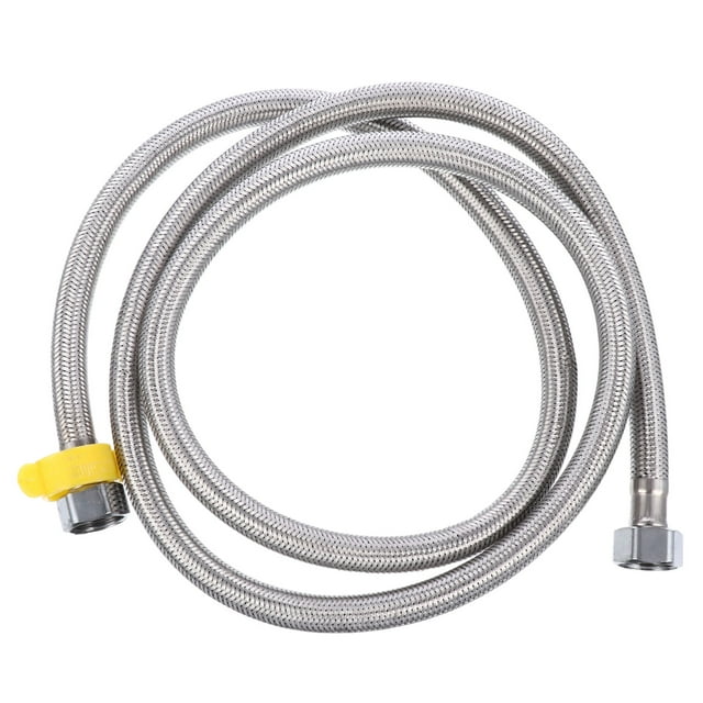 FUTUREORYY Replacement Shower Hose Handheld Shower Hose Silver Water Resistant 1 Set