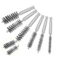 thumbnail image 6 of Joernso Tube Brush Dense Bristles Hexagonal Handle Stainless Steel 8/10/12/15/17/19mm Machinery Paint Remover Rust Cleaner for Home, 6 of 8
