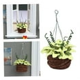 thumbnail image 3 of Pretyzoom Playhouse Garden Accessory Miniature Hanging Flowerpot Green 1Set, 3 of 8