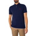 thumbnail image 2 of Polo Ralph Lauren Navy Short Sleeve Knit Polo Shirt, Brand Size XX-Large, 2 of 5