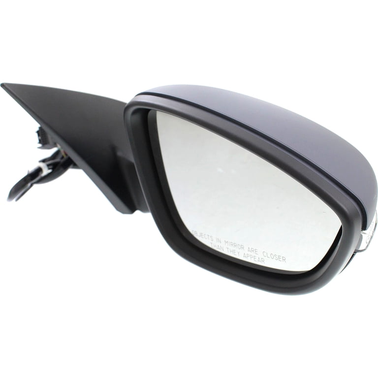X AUTOHAUX Heated Driver Side Mirror Glass For VW Jetta/GTI/Rabbit (2006-2014) - Left Side With Plate