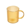 thumbnail image 2 of kkbbma under $5 Coffee Mugs with Handle, 400ml Classic Vertical Stripes Coffee Cups, Transparent Tea Cup for Hot/Cold Beverages for Latte, Cappuccino, 2 of 6
