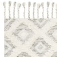 thumbnail image 5 of SAFAVIEH Kenya Montague Geometric Area Rug, Grey/Ivory, 6' x 9', 5 of 7