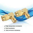 thumbnail image 3 of Conector Adaptador SMA A SMA De Baja Pérdida, Conector SMA De Baja Impedancia Resistente A Los ácidos, 50 Ohmios Para Antenas De Aplicaciones RF, 3 of 7