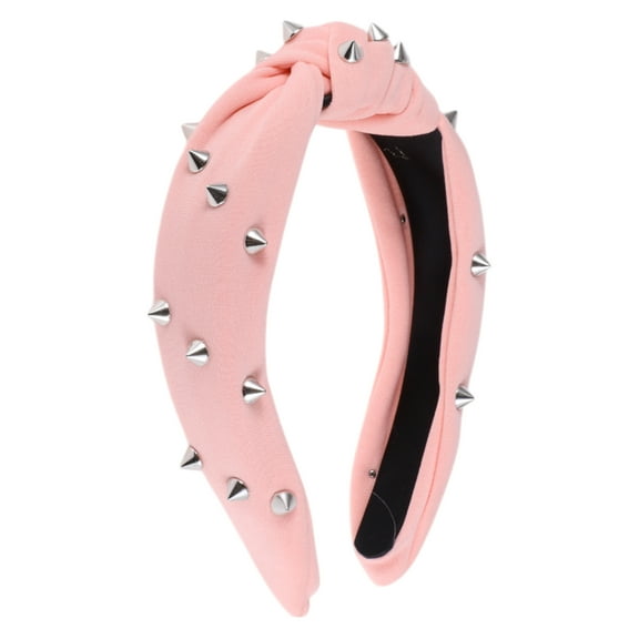 Unique Bargains 1 Pc Headband Wide-brimmed Hair Accessories for Women Pink