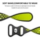 thumbnail image 4 of Correa para Apple Watch Band (Negro/Verde) 49 mm, 45 mm, 44 mm, 42 mm, Correa deportiva de silicona suave y transpirable para iWatch SE/Apple Watch Series 8 7 6 5 4 3 2 1, 4 of 5