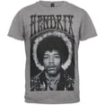 thumbnail image 1 of Jimi Hendrix - Camiseta Halo de Algodón para Adultos Unisex (Gris), 1 of 2