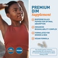 thumbnail image 6 of Dr. Tobias DIM Complex, Hormone Balance for Women & Men, DIM Supplement with BioPerine, Broccoli Extract & Calcium D-Glucarate Estrogen Detox Balance Complex, Non-GMO, Vegan, 60 Capsules, 6 of 7