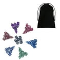 thumbnail image 4 of Juego de dados poliédricos de colores variados, 49 Uds., dados D6 D4 D8 D10 D12 D20 para juego de rol, juego de matemáticas, utilería para beber, CUTICAT Dados de juego de mesa, 4 of 8
