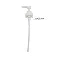 thumbnail image 3 of Plastic Pump Dispenser Set for Container Openings Anti Siphons Chamber Lockables Head for Lotions Sanitizer Storage Multicolor, 3 of 4