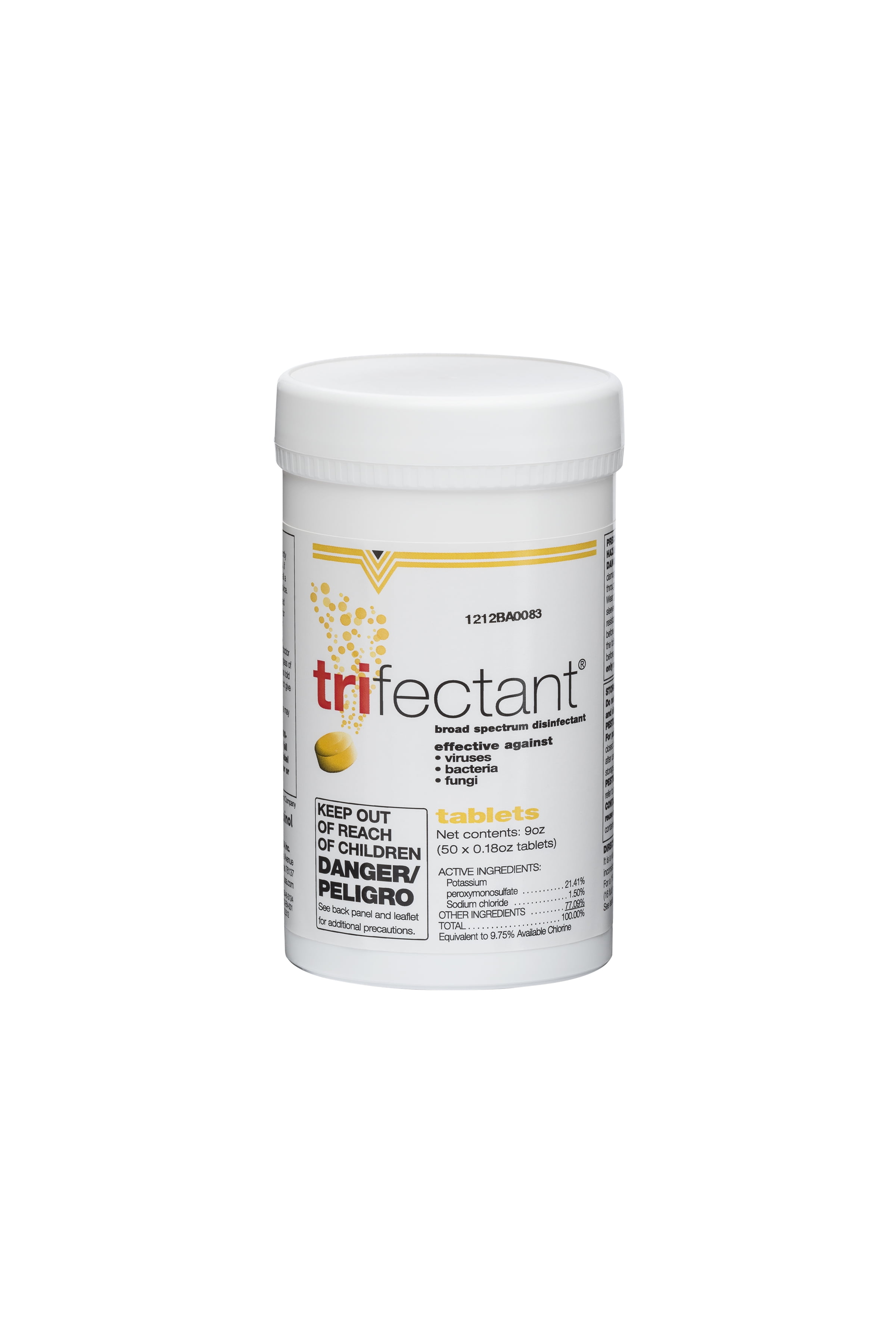 Tomlyn Trifectant Disinfectant, 50 Tablets - Walmart.com