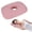Pink, variant on RoamReady Piercing Pillow, Perforated Ear Pillow with Ear Hole for CNH Side Sleepers, Dark Gray