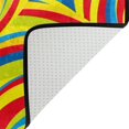 thumbnail image 3 of SKYSONIC Doormat Abstract Rainbow Circle Lightweight Non Slip Indoor Outdoor Entryway Rugs Floor Mat for Bathroom Kitchen Entrance 23.6 x 15.7 inches, 3 of 5