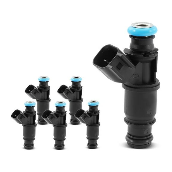 Fuel Injector Set 6 - Compatible with 2005 - 2009 Buick LaCrosse Sedan 3.8L V6 2006 2007 2008