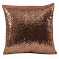 thumbnail image 1 of Funda de almohada con lentejuelas brillantes de color sólido Pedty, decoración para el hogar, fundas de cojín, almohadas, café, 1 of 3