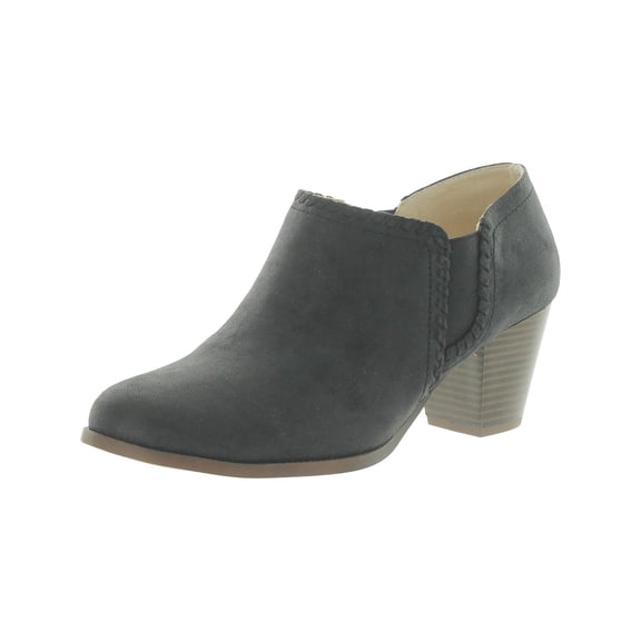 LifeStride Womens Joelle Faux Leather Heeled Ankle Boots