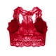 thumbnail image 3 of Mujeres sexy Tallas grandes Chaleco Crop Wire Free Bra Encaje Lencería Sexy con cuello en V Ropa interior Fridja nalpqowj37348, 3 of 3