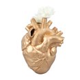 thumbnail image 1 of Jarrón de Resina Artínstico en Forma de Corazón, Jarrones Anatómicos Creativos, 1 of 7