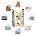 thumbnail image 6 of Gaeub Summer Animal Dirty Clothes Storage Basket, Toy Storage Bin for Storing Clothing, Diapers, Toys - Small, 6 of 8