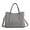 Grey, variant on Aurelia Women's Tote Bag, Crocodile Vegan Leather Handbag Purse by Mia K - Purple