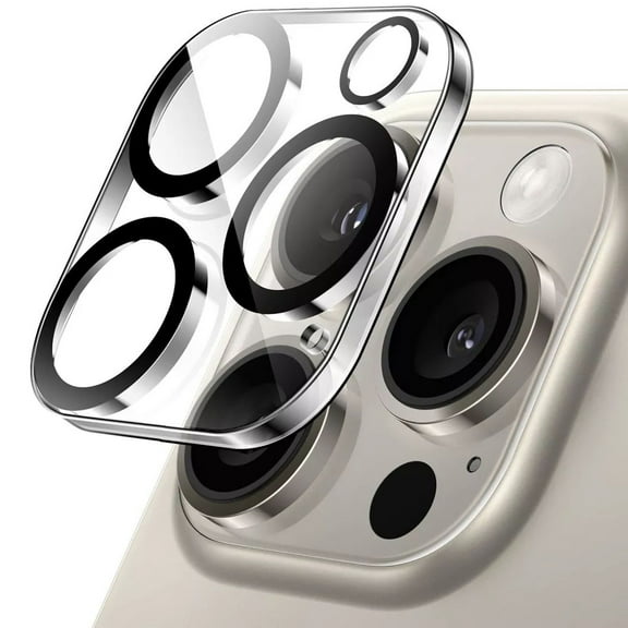 HD Tempered Glass Camera Lens Protector for iPhone 16 Pro / iPhone 16 Pro Max