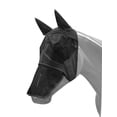 thumbnail image 2 of Showman Teddy Fleece Fly Mask w/ Detachable Nose (Black, Small), 2 of 2